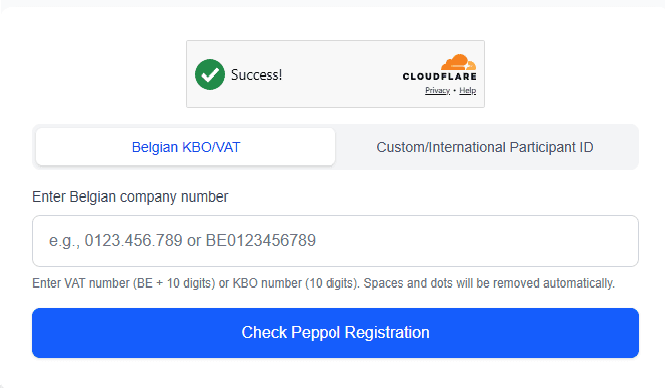 peppol check 1